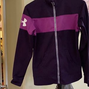Under Armour track jacket XS